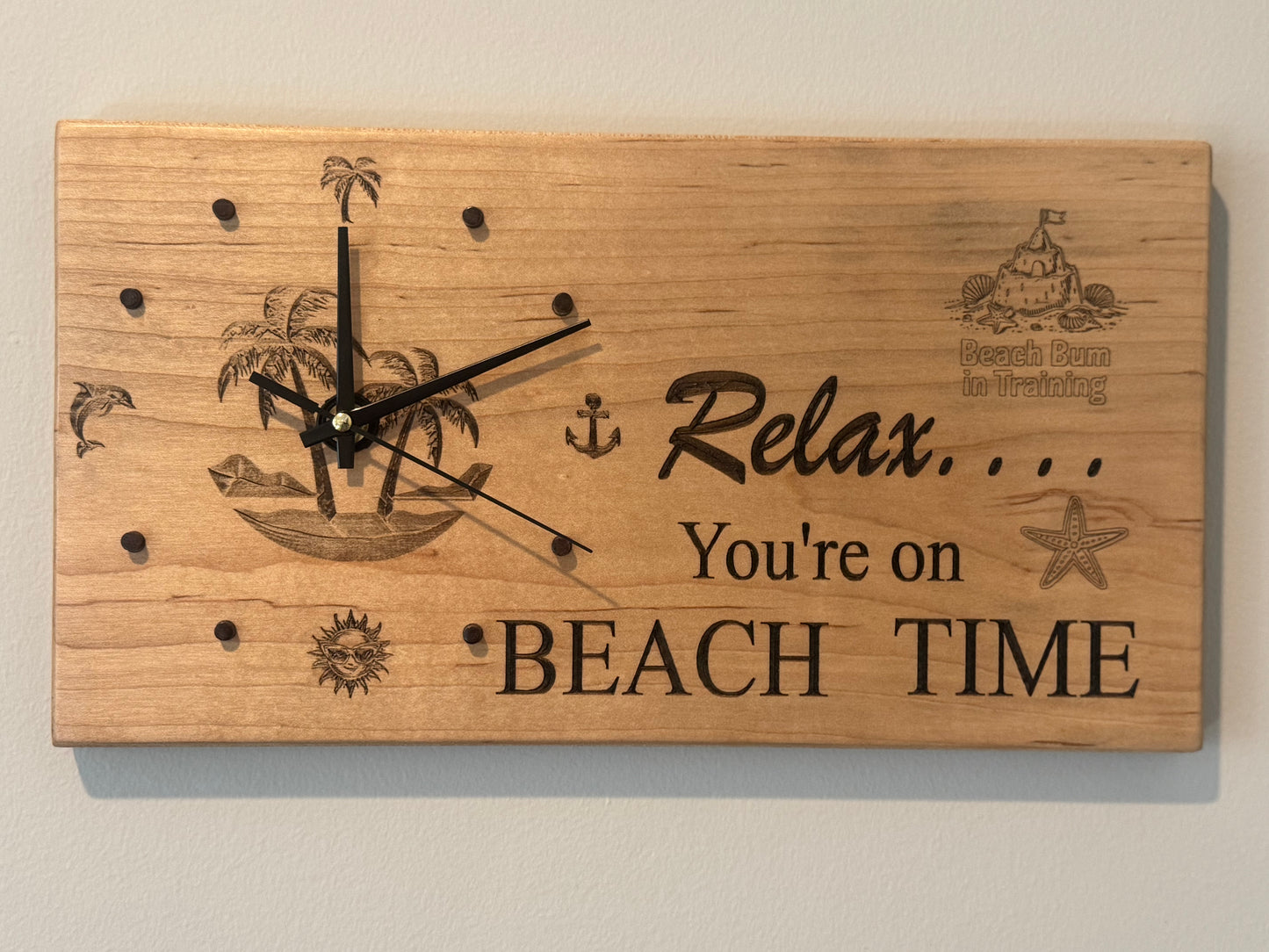 Beach Wall Clock