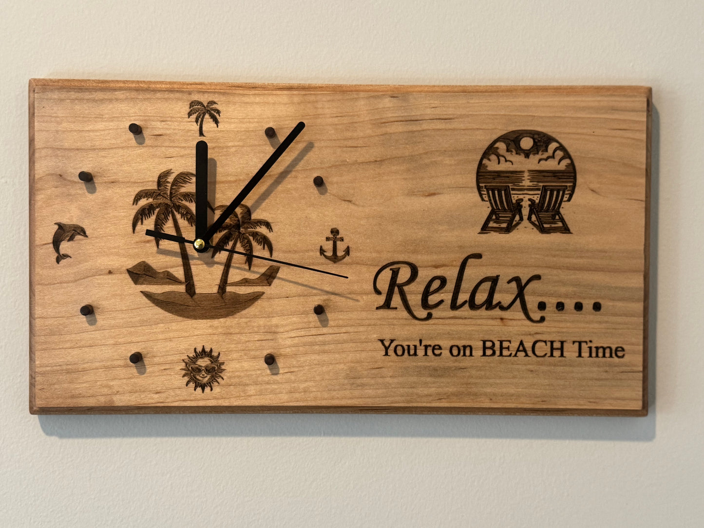 Beach Wall Clock
